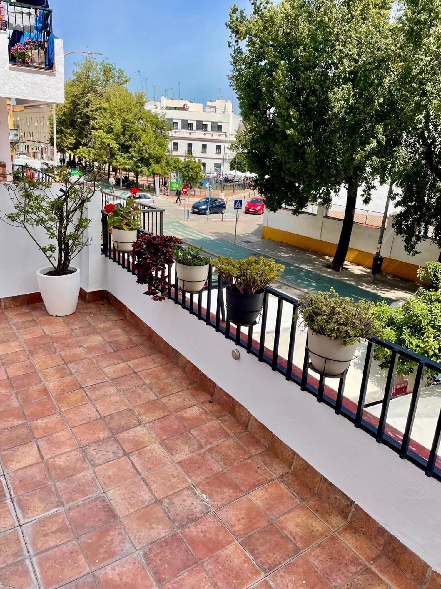 La Terraza De Triana Apartment Sevilla Bagian luar foto